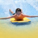 boy boogie boarding